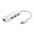 LevelOne Gigabit USB Network Adapter, USB Hub