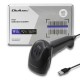 Qoltec 50866 Laser barcode reader 1D | CCD | USB | Black Qoltec 50866 Laser barcode reader 1D | CCD | USB | Black