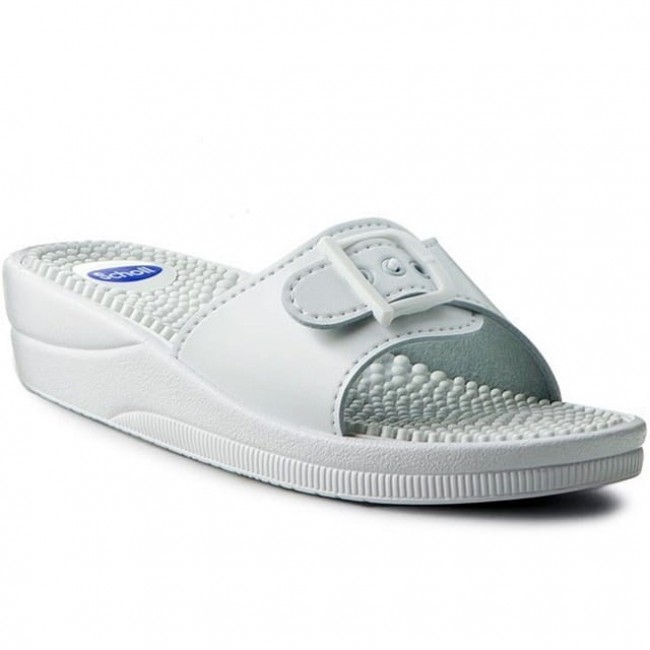 Women's flip-flops Scholl new massage WHITE 37 Women's flip-flops Scholl new massage WHITE 37