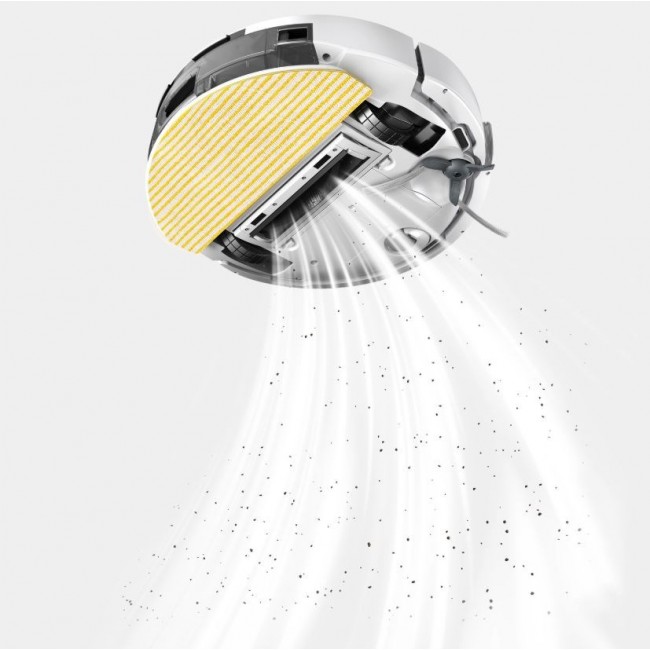 KARCHER RVC 3 Comfort white floor cleaning robot with base station