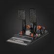 Asetek 40-010-0000001 Gaming Controller Black, Orange, White USB Pedals PC