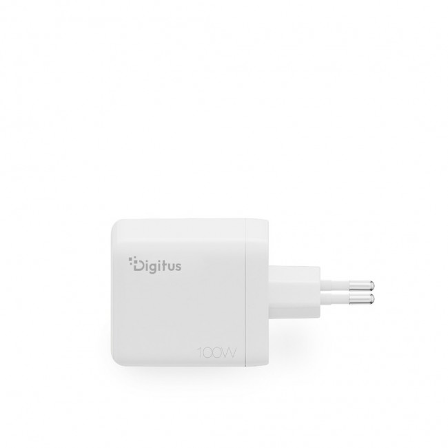 Digitus USB GaN Charger 100W, 2x USB-C, 1x USB-A