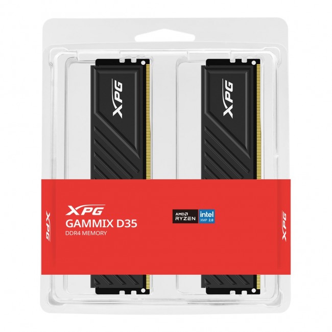 XPG GAMMIX D35 memory module 64 GB 2 x 32 GB DDR4 288-pin DIMM XPG GAMMIX D35 memory module 64 GB 2 x 32 GB DDR4 288-pin DIMM