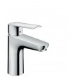 Logis E 100 faucet with pop-up chrome
