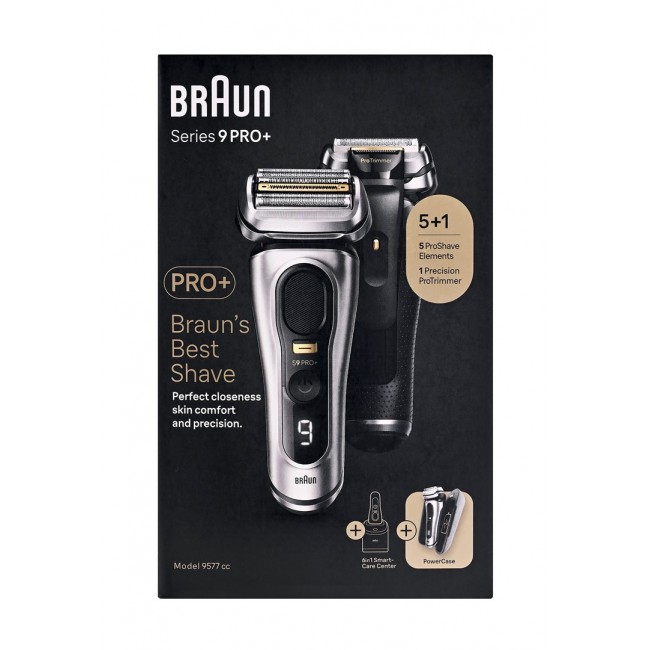 Braun Series 9 Pro 9577cc Foil shaver Silver