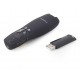 Gembird WP-L-12 wireless presenter RF Black