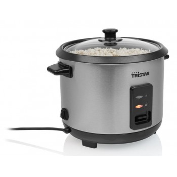 Tristar RK-6147 rice cooker 1.5 L 500 W Black, Silver