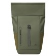 Rivacase Eden backpack Travel backpack Olive PU leather, Polyester, Recycled polyethylene terephthalate (rPET)