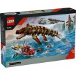 LEGO JURASSIC WORLD 76974 Brick-Built Mosasaurus Boat Mission