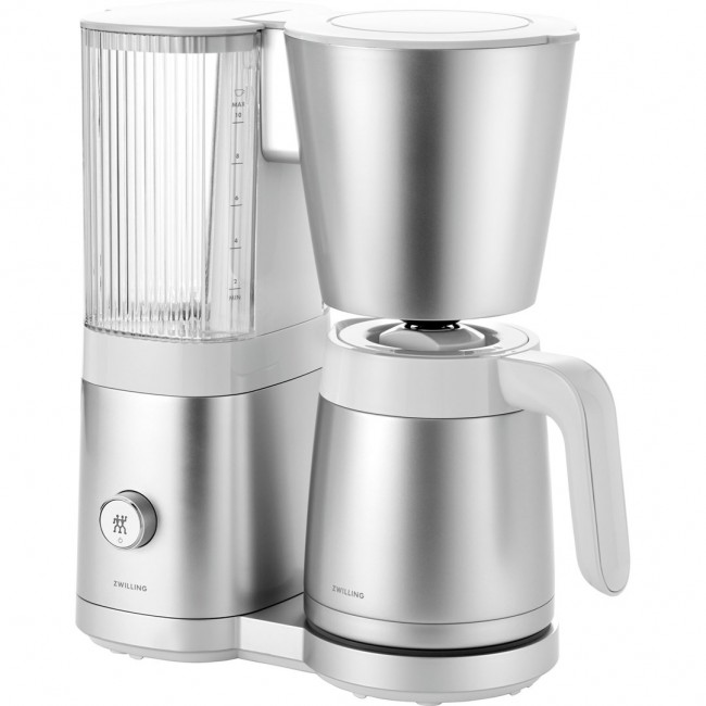 Zwilling Enfinigy Coffee Maker with Thermal Kettle - Silver