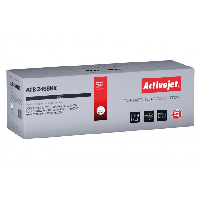 Activejet ATB-248BNX Toner for Brother printers Replacement Brother TN248XLBK Supreme 3000 pages black) Activejet ATB-248BNX Toner for Brother printers Replacement Brother TN248XLBK Supreme 3000 pages black)