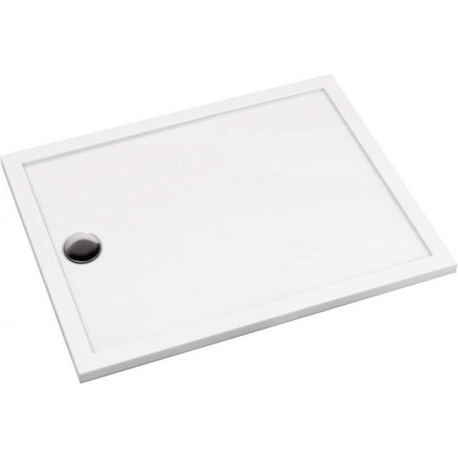 Rectangular acrylic shower tray 100x90 cm