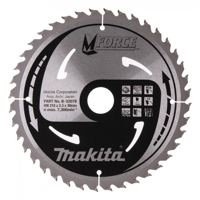 Makita B-32079 circular saw blade 1 pc(s) Makita B-32079 circular saw blade 1 pc(s)