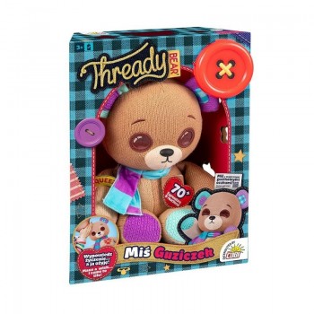Thready Bear 23001 Teddy Bear Button