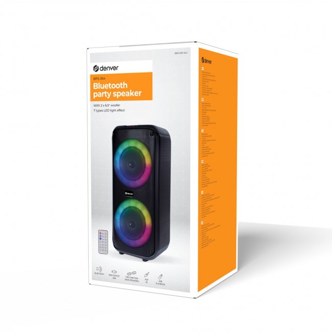 BT Denver BPS-354 loudspeaker max 200W BT Denver BPS-354 loudspeaker max 200W