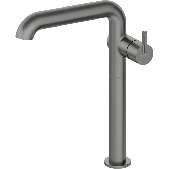 Tall basin mixer with rectangular spout Tall basin mixer with rectangular spout