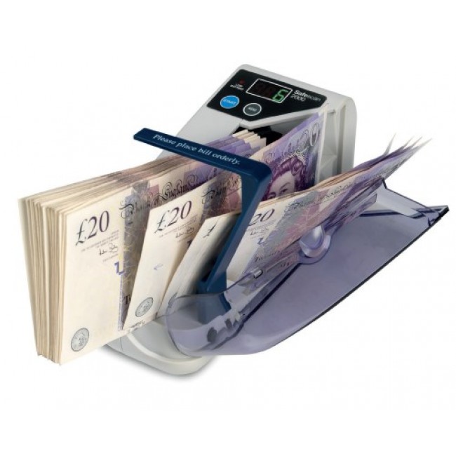 Safescan 2000 Banknote counting machine Grey Safescan 2000 Banknote counting machine Grey