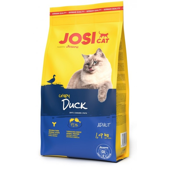 JOSERA JosiCat Crispy Duck - dry cat food - 1,9 kg