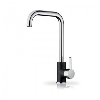 Pyramis Silvio Duo kitchen mixer 090929638 Granite / Carbon