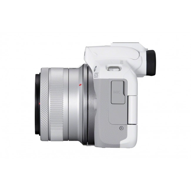 Canon EOS R50, White + RF-S 18-45mm F4.5-6.3 IS STM Kit MILC 24.2 MP CMOS 6000 x 4000 pixels