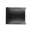 Extralink Rackmount cabinet 12U 600x600 AZH Black wall mounted, swing type