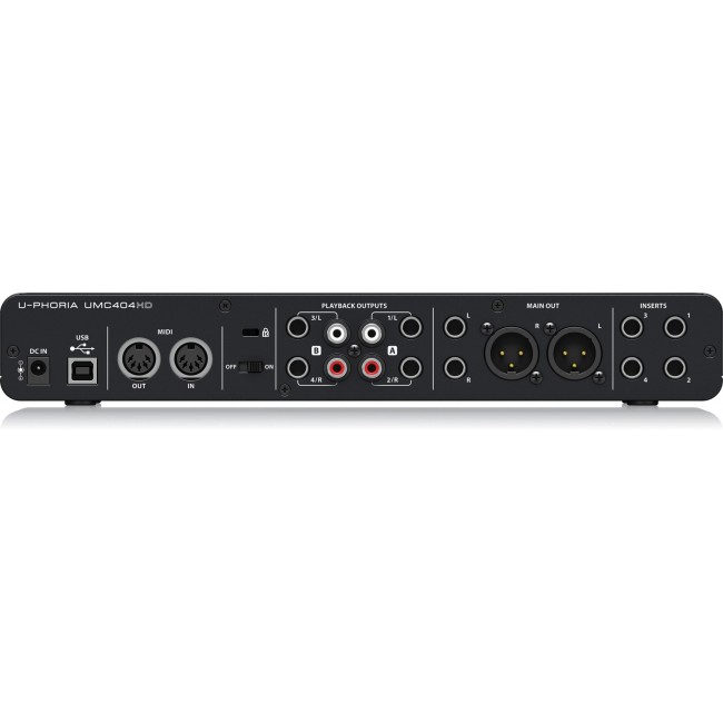 Behringer UMC404HD recording audio interface