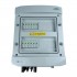 Switchgear attached DC hermetic IP65 EMITTER with Noark 1000V type 2 DC surge arrester, 4x PV string, 4x MPPT