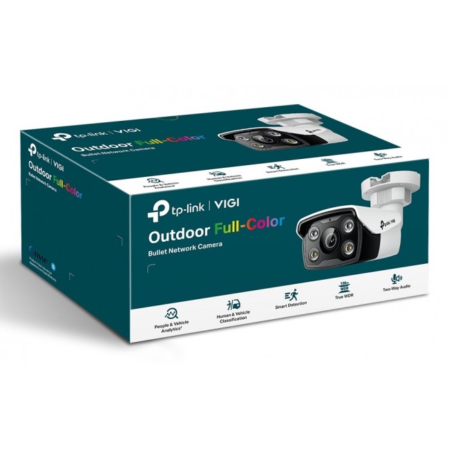 TP-Link VIGI C350(2.8MM) security camera Bullet IP security camera Outdoor 2880 x 1620 pixels Ceiling TP-Link VIGI C350(2.8MM) security camera Bullet IP security camera Outdoor 2880 x 1620 pixels Ceiling