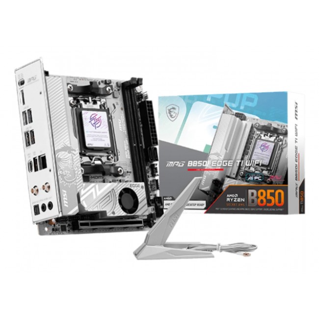 MSI B850I EDGE TI WIFI AMD B850 Socket AM5 mini ITX MSI B850I EDGE TI WIFI AMD B850 Socket AM5 mini ITX