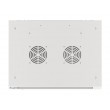 Lanberg wall-mounted installation rack cabinet 19'' 18U 600x450mm gray (glass door) Lanberg wall-mounted installation rack cabinet 19'' 18U 600x450mm gray (glass door)