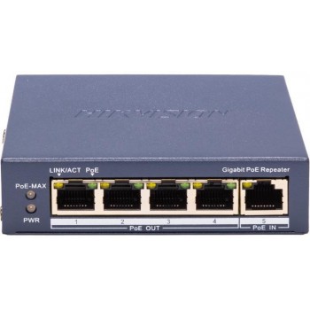 Repeater PoE Hikvision DS-3E0505P-E/R
