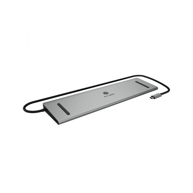 IcyBox docking station USB-C - HDMI/VGA/USB-A/USB-C/3.5mm