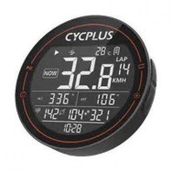 Cycplus M2 Licznik rowerowy czarny / 1100mAh / BT 5.0 / USB-C / IPX6