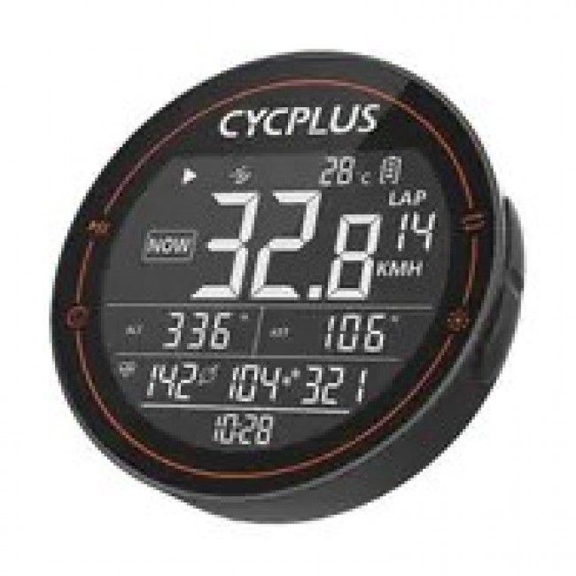 Cycplus M2 Licznik rowerowy czarny / 1100mAh / BT 5.0 / USB-C / IPX6