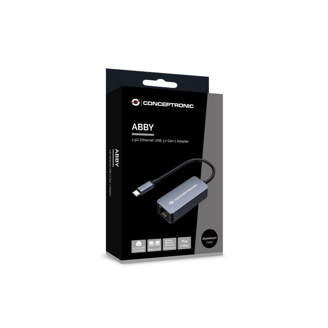Conceptronic ABBY12GC network card Ethernet 2500 Mbit/s