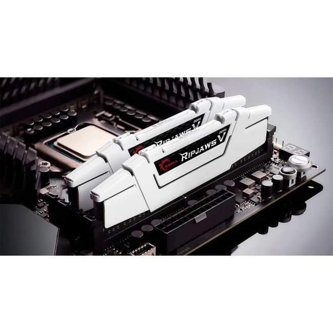 G.SKILL RIPJAWSV DDR4 2X8GB 3600MHZ CL16 REV2 WHITE