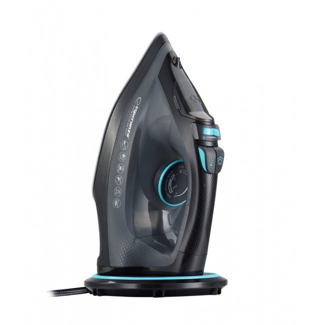 Esperanza EHI010 Steam iron Ceramic soleplate Grey, Black 2600 W