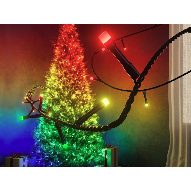 Twinkly Strings 750 RGB Christmas lights, black cable, plug type F Twinkly Strings 750 RGB Christmas lights, black cable, plug type F