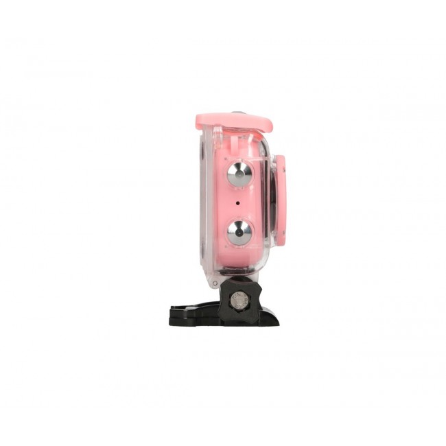 Extralink Camera Kids Camera H18 Pink 1080P 30fps, IP68, 2.0