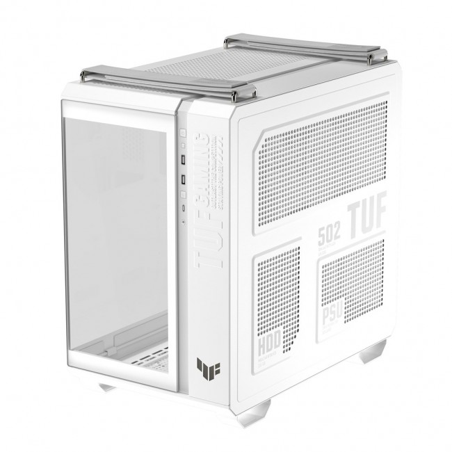 ASUS TUF GAMING GT502 Horizon TG ARGB White Midi Tower ASUS TUF GAMING GT502 Horizon TG ARGB White Midi Tower