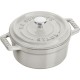 STAUB MINI COCOTTE Mini cast iron pot round 250 ml, truffle STAUB MINI COCOTTE Mini cast iron pot round 250 ml, truffle