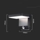 Projector V-TAC 17W Fa ade Luminaire Motion Sensor Black IP65 VT-11020-150-B 4000K 2580lm Projector V-TAC 17W Fa ade Luminaire Motion Sensor Black IP65 VT-11020-150-B 4000K 2580lm