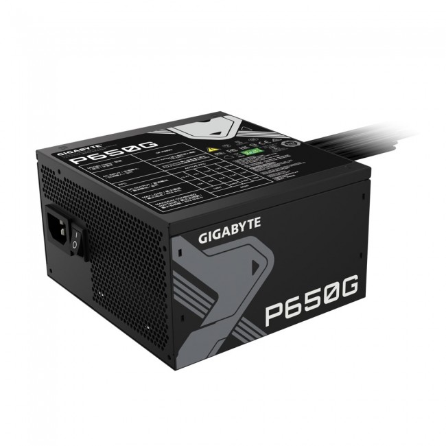 Gigabyte GP-P650G power supply unit 650 W 20+4 pin ATX ATX Black Gigabyte GP-P650G power supply unit 650 W 20+4 pin ATX ATX Black
