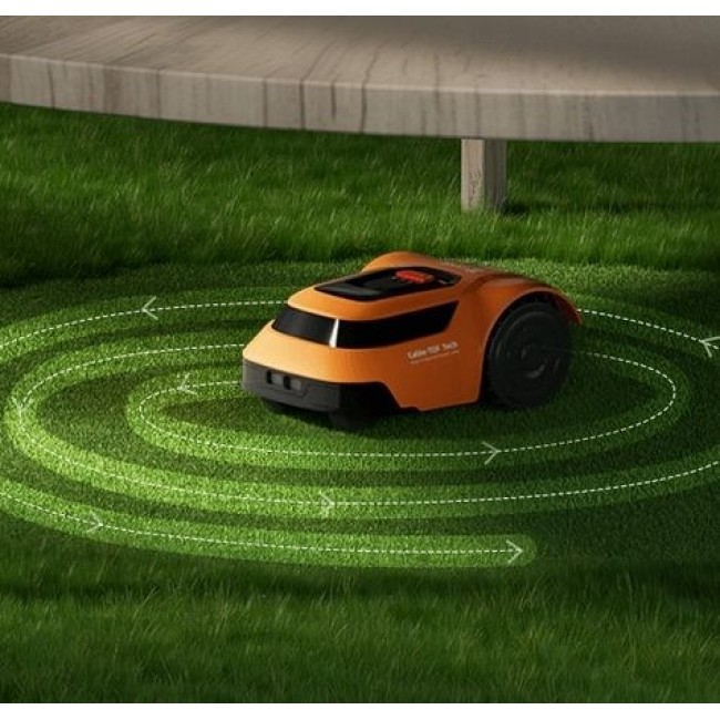 EZVIZ RM600 orange robotic lawn mower EZVIZ RM600 orange robotic lawn mower
