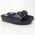 Women's flip-flops Scholl new massage, navy blue, size 37