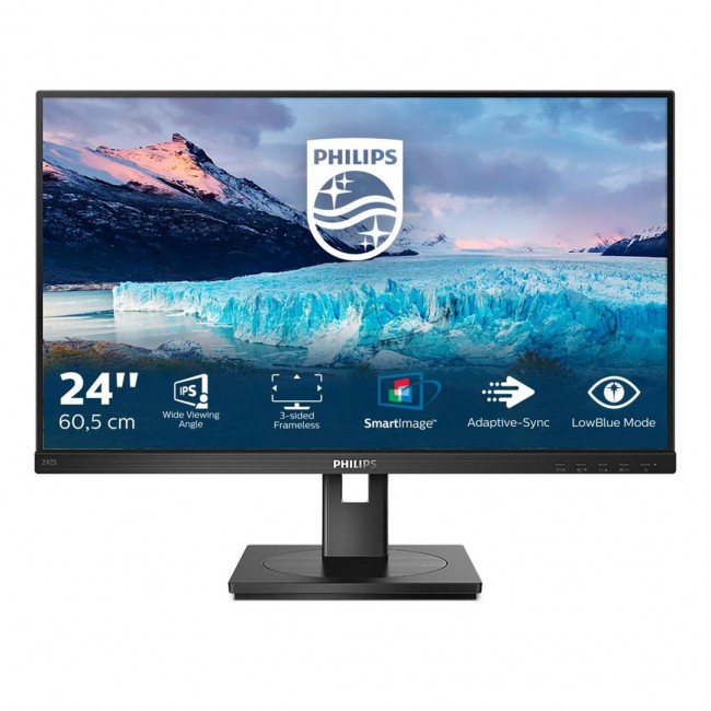 Philips S Line 242S1AE/00 LED display 60.5 cm (23.8 Philips S Line 242S1AE/00 LED display 60.5 cm (23.8