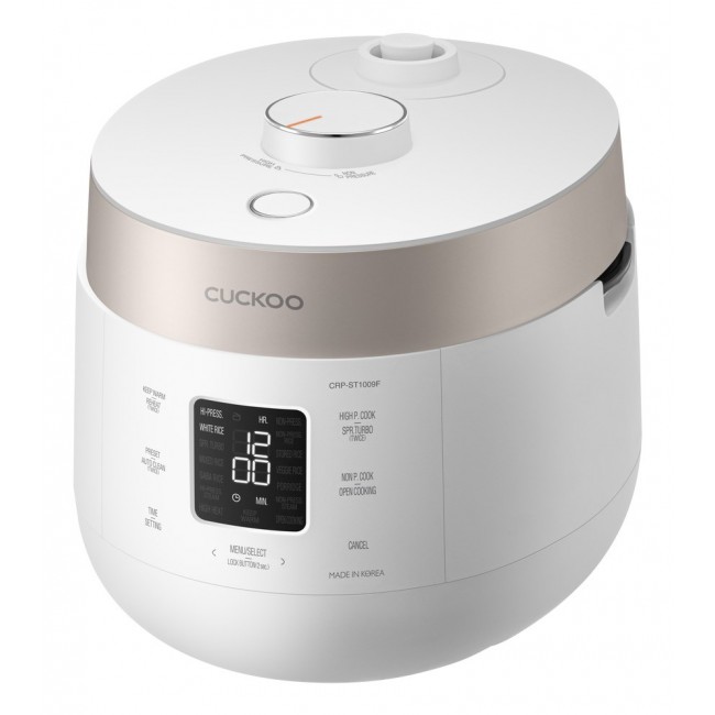 Cuckoo CRP-ST1009F rice cooker 1.8 L 1150 W Champagne, White Cuckoo CRP-ST1009F rice cooker 1.8 L 1150 W Champagne, White