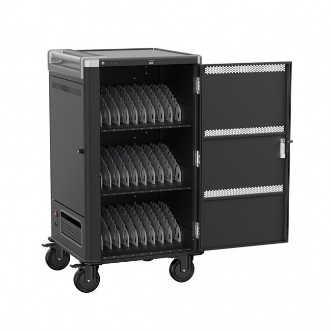 Ewent EW1700 portable device management cart/cabinet Black, Grey