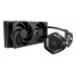 Cooler Master MasterLiquid ATMOS Stealth Series Processor Liquid cooling kit 12 cm Black