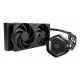 Cooler Master MasterLiquid ATMOS Stealth Series Processor Liquid cooling kit 12 cm Black